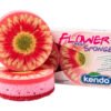 Sunđer abrazivni 2/1 roze cveće